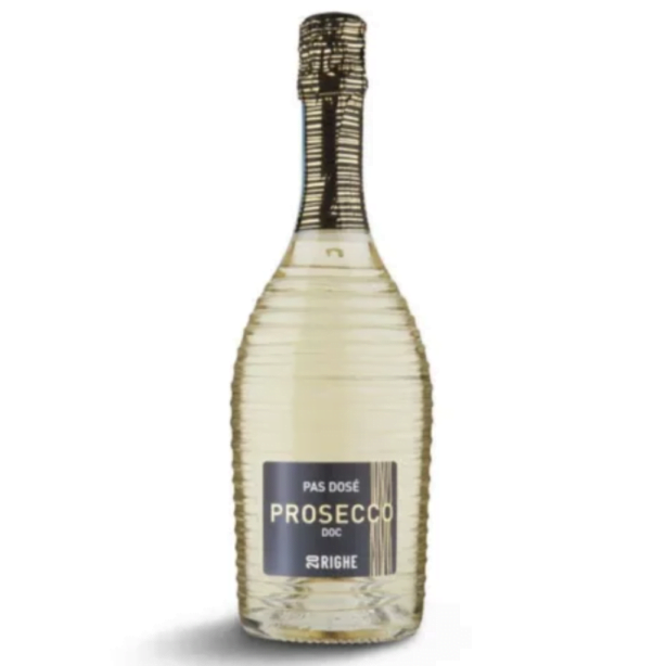 PROSECCO PAS DOSE. Białe wytrawne wino. Musujące prosecco z Włoch