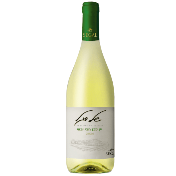 Shell Segal's Semi Dry White - to białe, izraelskie, półwytrawne wino. Oferuje odmiany winogron Chenin Blanc i Colombard. Świeże i owocowe wino.