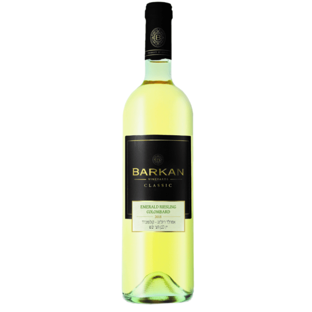 Barkan Classic Shahor Emerald Riesling Colombard - Wino białe, półwytrawne. Koszerne.