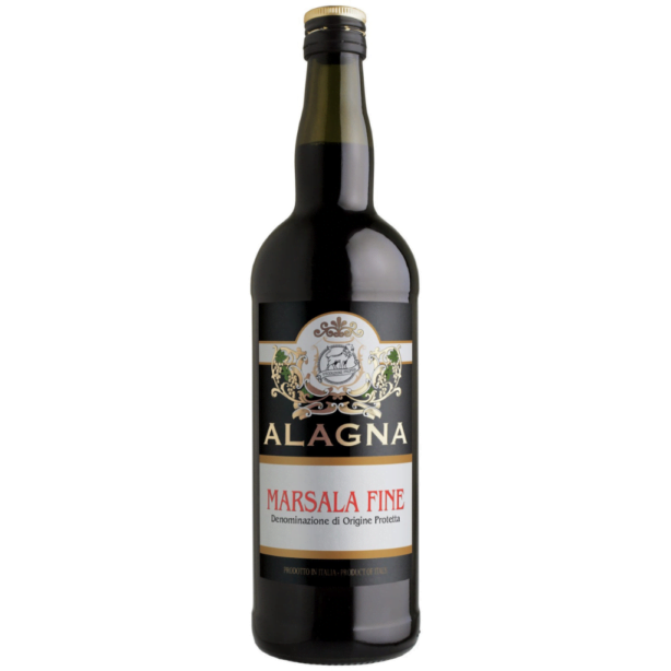 Marsala Fine I.P. 2L. Wzmacniane wino z Sycylii o głębokim bursztynowym kolorze z oryginalnych włoskich szczepów Grillo, Cataratto i Inzolia.