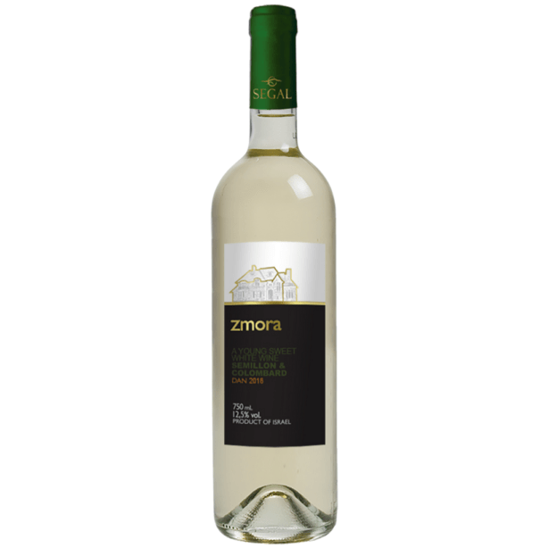 Zmora Sweet White - Wino białe, słodkie, stworzone ze szczepów Semillon i Colombard. Koszerne.