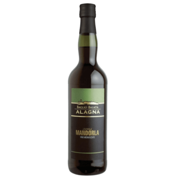 Crema Mandorla to wzmacniane wino Marsala z Sycylii o głębokim bursztynowym kolorze.