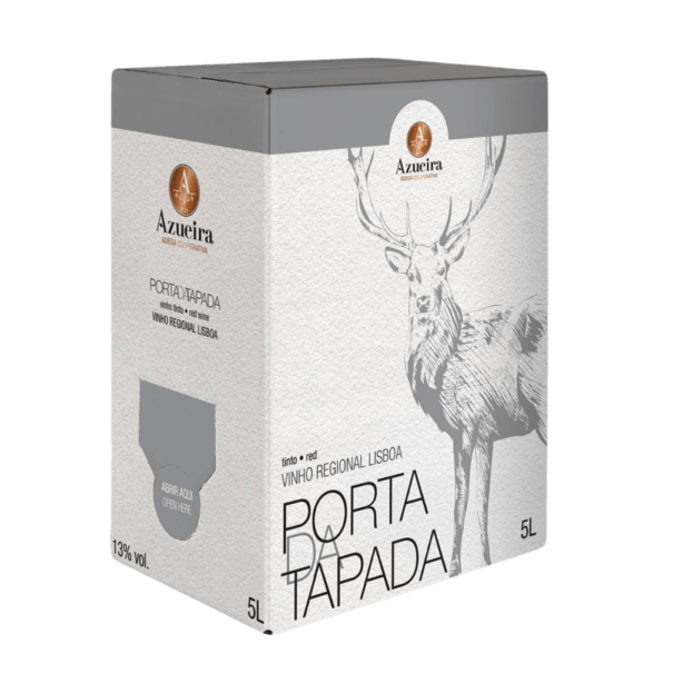 Porta Da Tapada Red 5L - Czerwone, półwytrawne wino z Portugalii. W 5L kartonie.