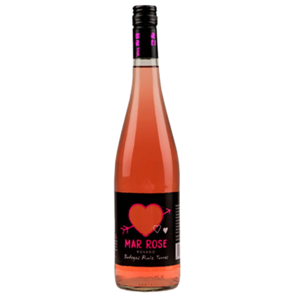 Ruiz Torres Mar Rose - hiszpański napój na bazie różowego, półsłodkiego wina. Z winogron ze szczepu Tempranillo. O truskawkowo-różowym kolorze.