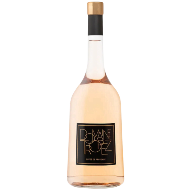 Domaine Tropez Rose AOC - różowe, wytrawne, francuskie wino z Prowansji. Wytrawne, ze szczepów Grenache, Rolle i Syrah. Jasnoróżowym kolor z miedzianymi refleksami. Aromaty brzoskwini i moreli. Owocowy i intensywny smak z długą głębią.