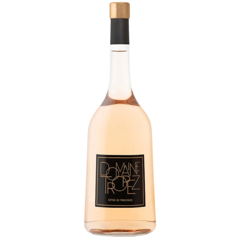 Domaine Tropez Rose AOC - różowe, wytrawne, francuskie wino z Prowansji. Wytrawne, ze szczepów Grenache, Rolle i Syrah. Jasnoróżowym kolor z miedzianymi refleksami. Aromaty brzoskwini i moreli. Owocowy i intensywny smak z długą głębią.