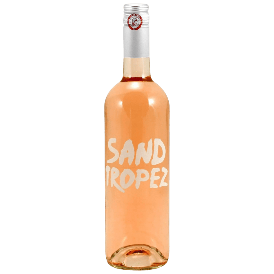 Domaine Tropez Sand Rose - różowe, wytrawne, francuskie wino z Prowansji. IGP Méditerranée. Młode, świeże, ze szczepów Grenache, Cinsault i Tibouren. Jasnoróżowy kolor z miedzianymi refleksami.