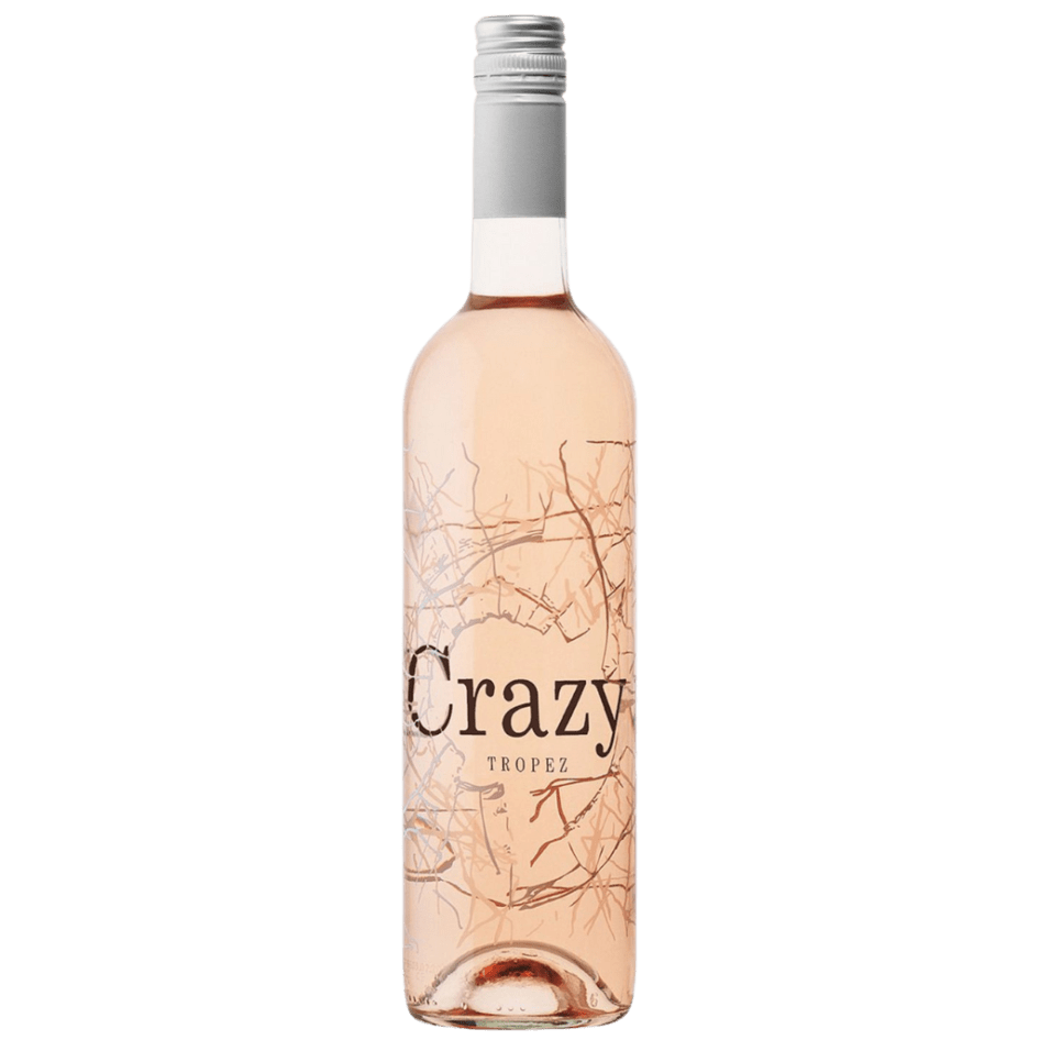 Domaine Tropez Crazy Rose - Młode, różowe, francuskie wino z regionu Prowansja. Półwytrawne. IGP Méditerranée. Ze szczeów Grenache i Cinsault. O jasnoróżowym kolorze z łososiowymi refleksami.